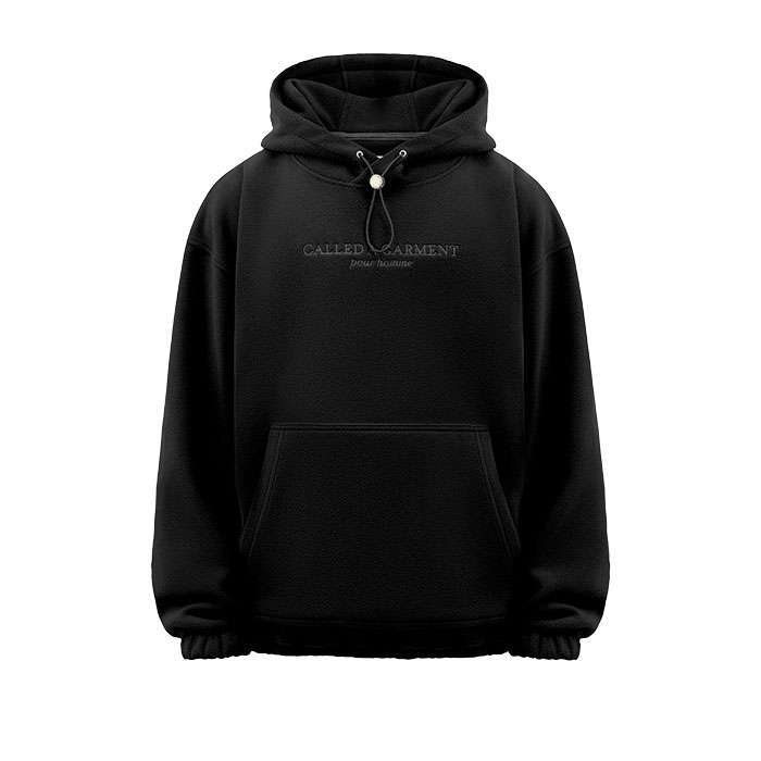 Худи Called a Garment Wrap black