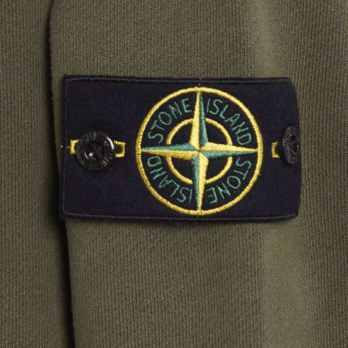 Свитшот оливковый Stone Island 811561241