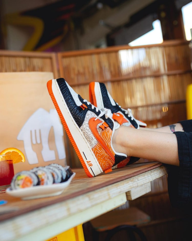 Nike Air Force для тех, кто любит суши