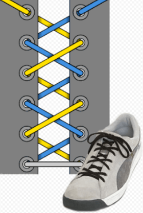 как красиво зашнуровать кроссовки