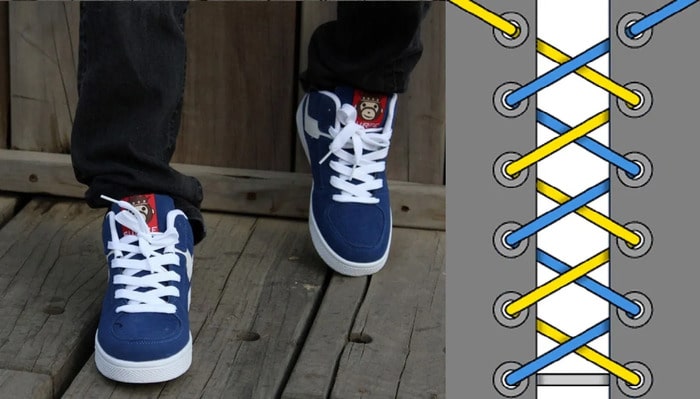 как зашнуровать кроссовки