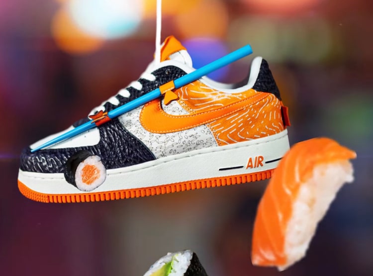 Nike Air Force и суши