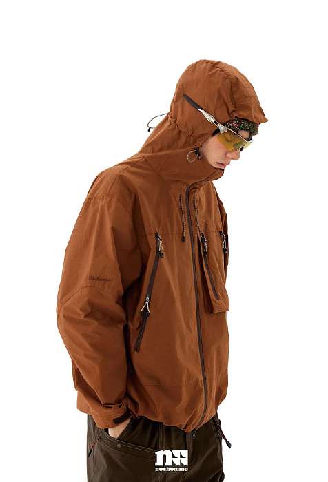 Ветровка NOTHOMME коричневая 23W004