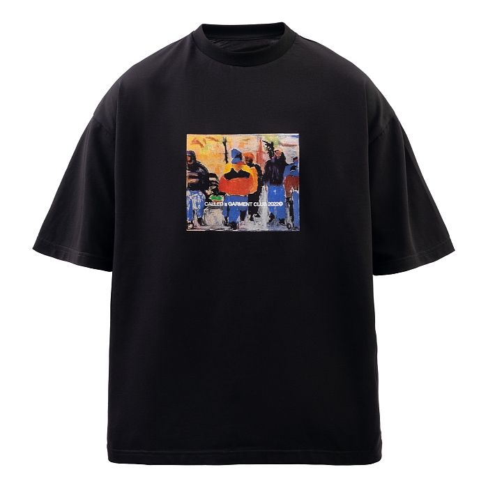 Футболка Called a Garment Club черный