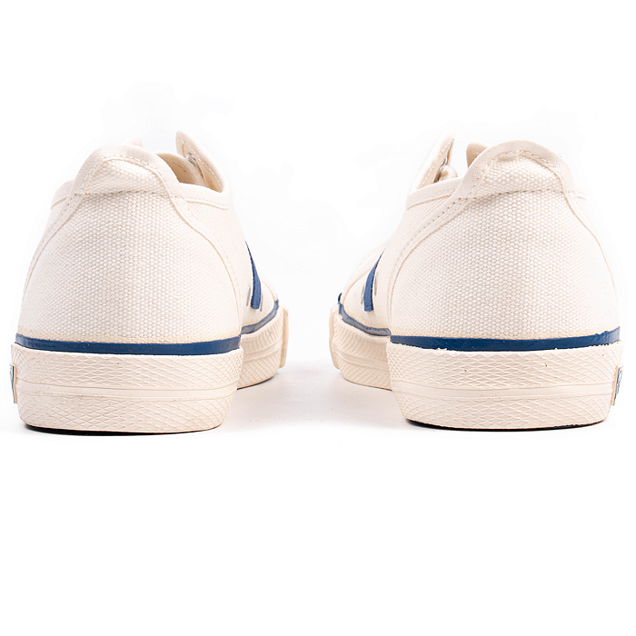 Кеды Два мяча 1976-10 низкие бело-синие