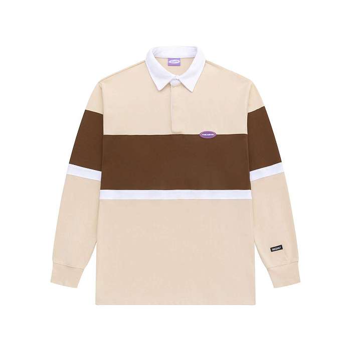 Рубашка YMKASHIX Rugby песочный