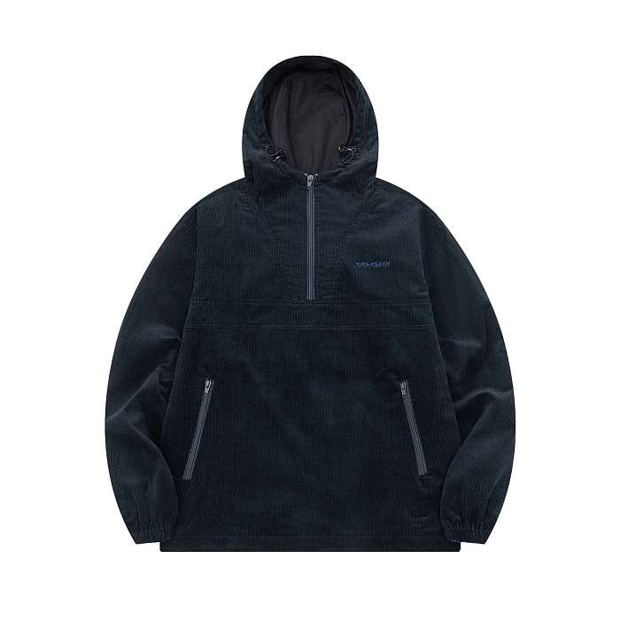 Анорак YMKASHIX Puff Velvet темно-синий 