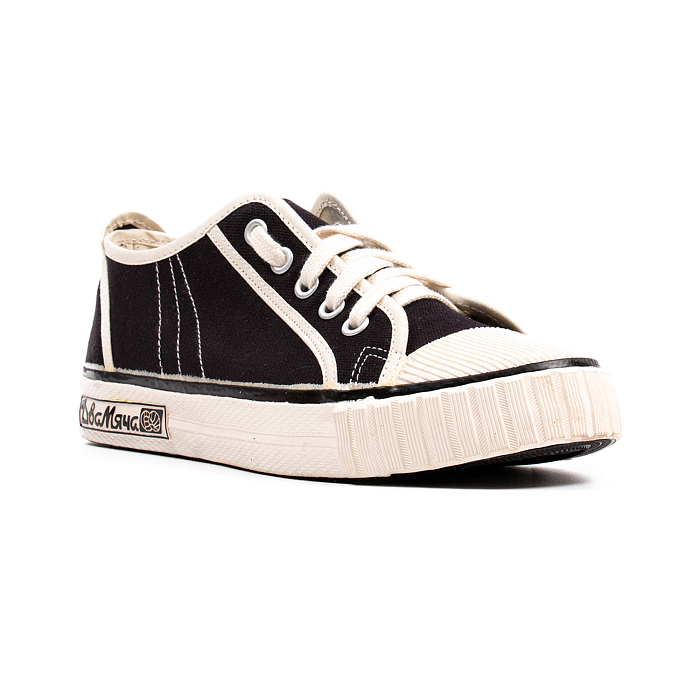 Кеды Два мяча 1971-06 низкие черные